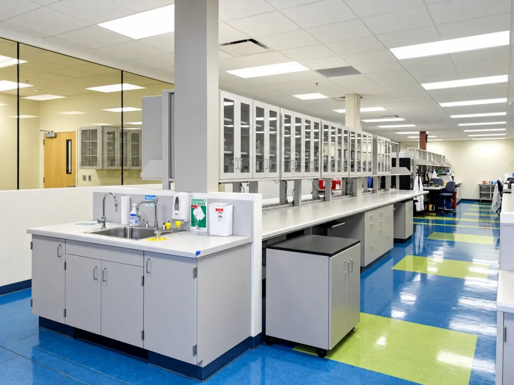 Industrial laboratory designed and fitted out by MacBick